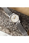 LUCIEN ROCHAT Iconic Diamonds Silver Stainless Steel Bracelet