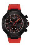 TISSOT T-Sport T-Race Chronograph Red Silicone Strap