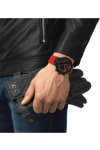 TISSOT T-Sport T-Race Chronograph Red Silicone Strap