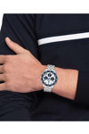 TOMMY HILFIGER Sport Chronograph Silver Stainless Steel Bracelet