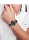 TOMMY HILFIGER Sport Brown Leather Strap