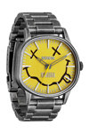 NIXON Nirvana Sentry Wobble Grey Stainless Steel Bracelet