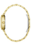 GUESS Collection Illusion Crystals Gold Stainless Steel Bracelet