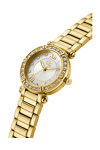 GUESS Collection Aura Crystals Gold Stainless Steel Bracelet