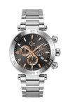 GUESS Collection Select Chronograph Silver Stainless Steel Bracelet