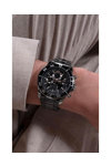 GUESS Collection Speedracer Chronograph Black Ceramic Bracelet