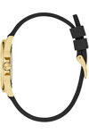 GUESS Menagerie Crystals Black Rubber Strap