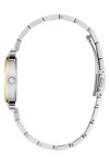 GUESS Array Zircons Two Tone Stainless Steel Bracelet