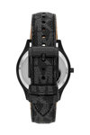 MICHAEL KORS Slim Runway Black Synthetic Strap