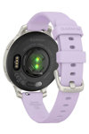 GARMIN Lily® 2 Active Silver with Purple Jasmine Silicone Strap (Προπαραγγελία)