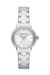 EMPORIO ARMANI Mia Crystals Silver Stainless Steel Bracelet