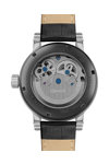 INGERSOLL Arc Automatic Dual Time Black Leather Strap