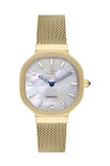 BEVERLY HILLS POLO CLUB Diamond Gold Stainless Steel Bracelet