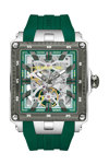 CERRUTI Odissea Automatic Green Silicone Strap