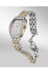 CERRUTI Calliano Crystals Two Tone Stainless Steel Bracelet