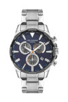 LEE COOPER Chronograph Silver Metallic Bracelet