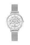 GO Mademoiselle Crystals Silver Stainless Steel Bracelet