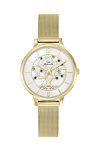 GO Mademoiselle Crystals Gold Stainless Steel Bracelet