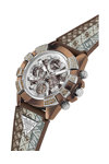 GUESS Iconic 40th Zircons Multicolor Combined Materials Strap