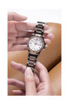 GUESS Collection Legacy Crystals Two Tone Stainless Steel Bracelet