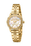 ROBERTO CAVALLI Core Crystals Gold Stainless Steel Bracelet