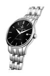 LUCIEN ROCHAT Montreux Silver Stainless Steel Bracelet