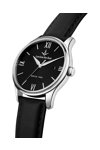 LUCIEN ROCHAT Montreux Black Leather Strap