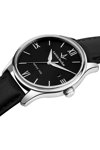 LUCIEN ROCHAT Montreux Black Leather Strap