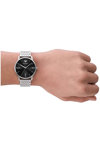 EMPORIO ARMANI Minimalist Silver Stainless Steel Bracelet