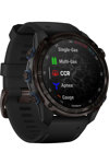 GARMIN Descent Mk3i Carbon Grey DLC Titanium with Black Silicone Band