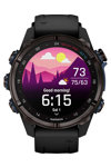 GARMIN Descent Mk3i Carbon Grey DLC Titanium with Black Silicone Band