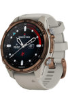 GARMIN Descent Mk3i Bronze PVD Titanium with French Grey Silicone Band