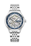 ROAMER Competence Skeleton Automatic Silver Stainless Steel Bracelet