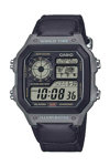 CASIO Collection Standard Dual Time Chronograph Black Synthetic Strap