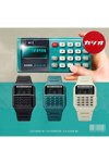 CASIO Vintage Mini Calculator Dual Time Chronograph Turquoise Bio-Resin Strap