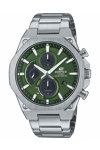 CASIO Edifice Solar Chronograph Silver Stainless Steel Bracelet