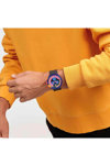 SWATCH Neon Party To The Max Chronograph Black Biosourced Strap