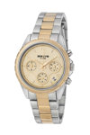 3GUYS Chronograph Two Tone Stainless Steel Bracelet