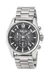 3GUYS Chronograph Silver Stainless Steel Bracelet