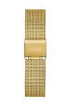 GUESS Glitz Plaque Crystals Gold Stainless Steel Bracelet