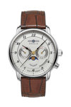 ZEPPELIN Friedrichshafen Brown Leather Strap