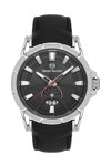 SERGIO TACCHINI Gents Black Leather Strap